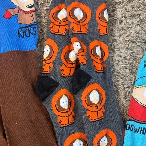 Cartoon Character Men's Socks Set - Multicolor - Picture 5 of 6
